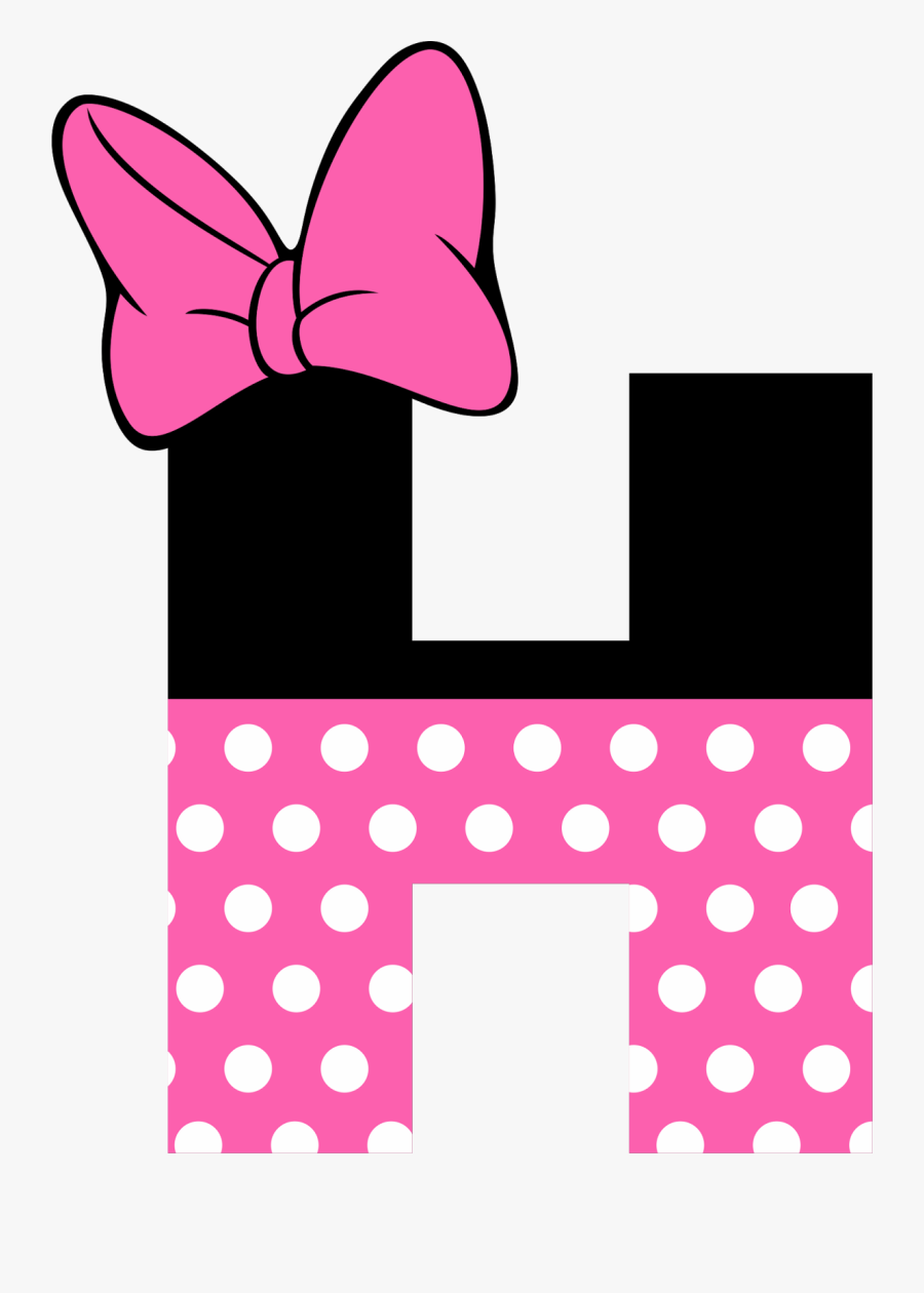 Minnie Mouse Letter B