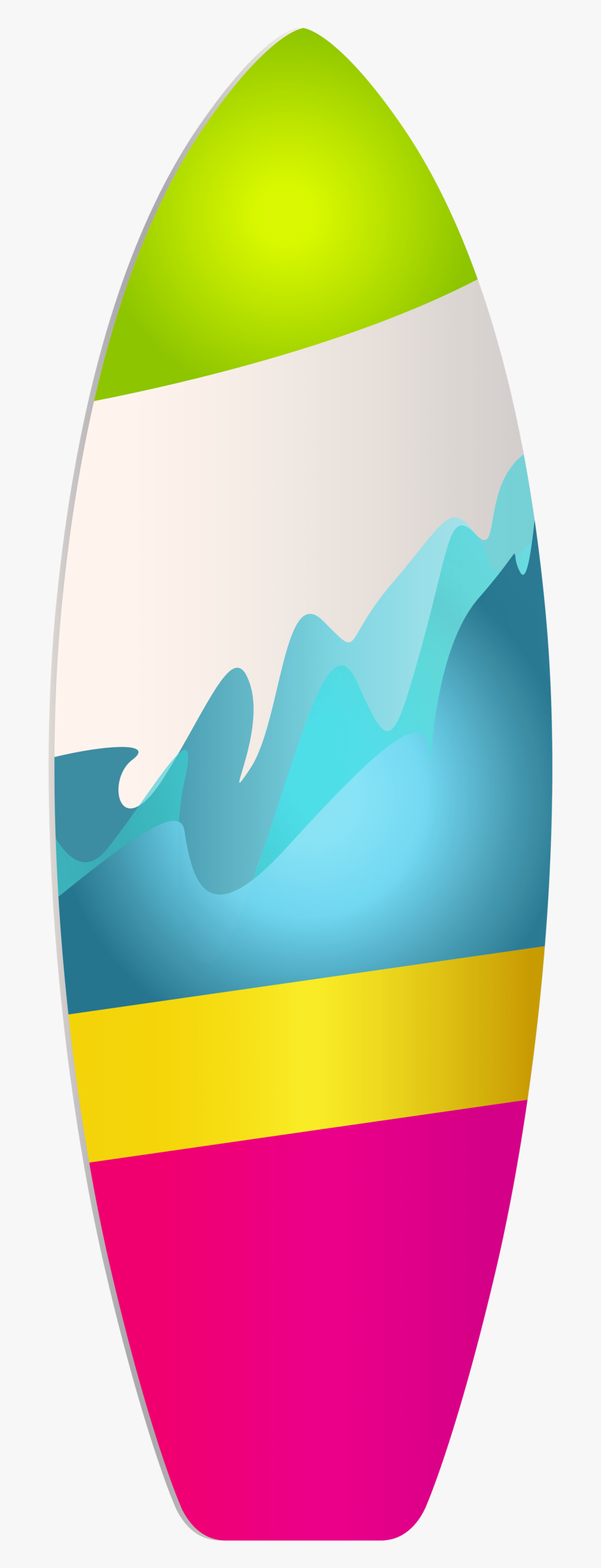 Surf-board - Transparent Background Surfboard Clipart, Transparent Clipart