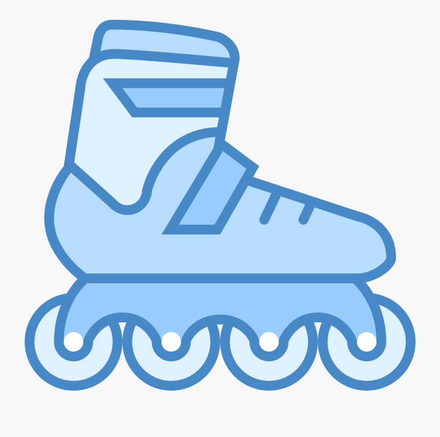 Roller Blade Graphic, Transparent Clipart