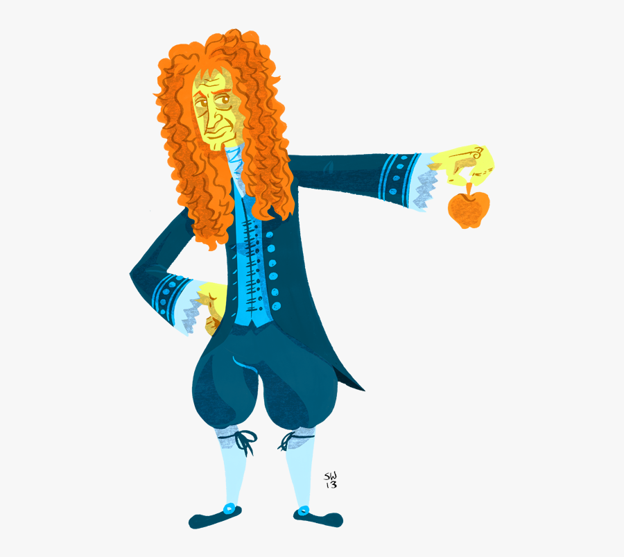 Transparent Isaac Newton Clipart - Isaac Newton Haciendo El Dab, Transparent Clipart