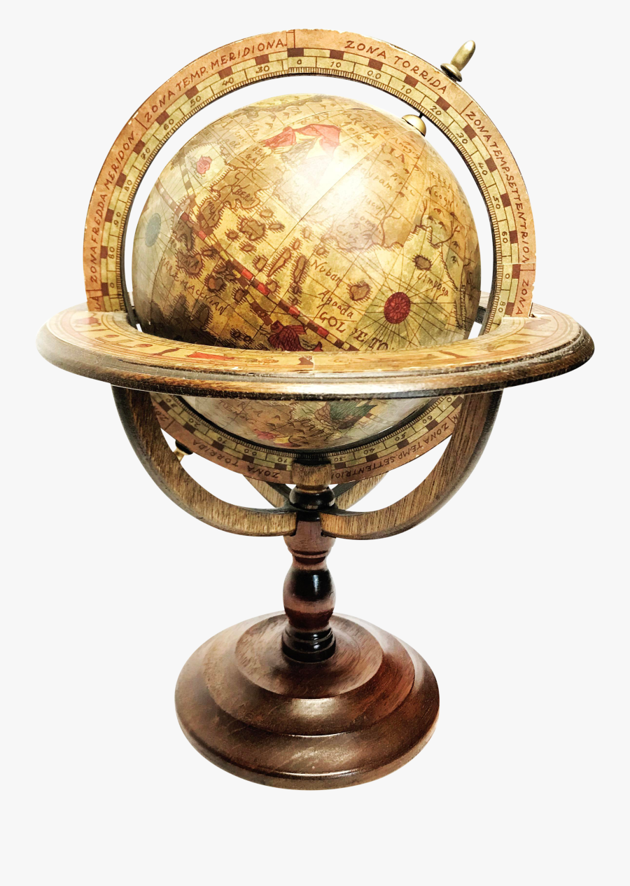 Transparent Vintage Globe Clipart, Transparent Clipart