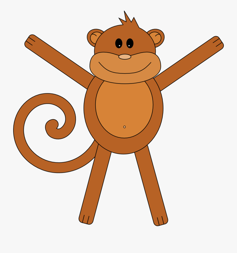 Vector Monkey - Monkey Inkscape, Transparent Clipart