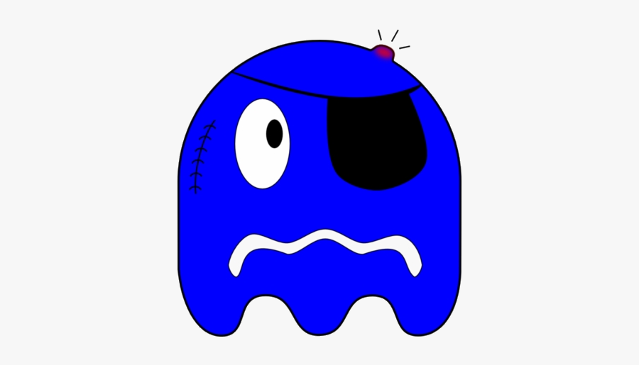 Pacman Ghost Inkscape By Art Free Transparent Png - Ghost Pacman Transparent Png, Transparent Clipart