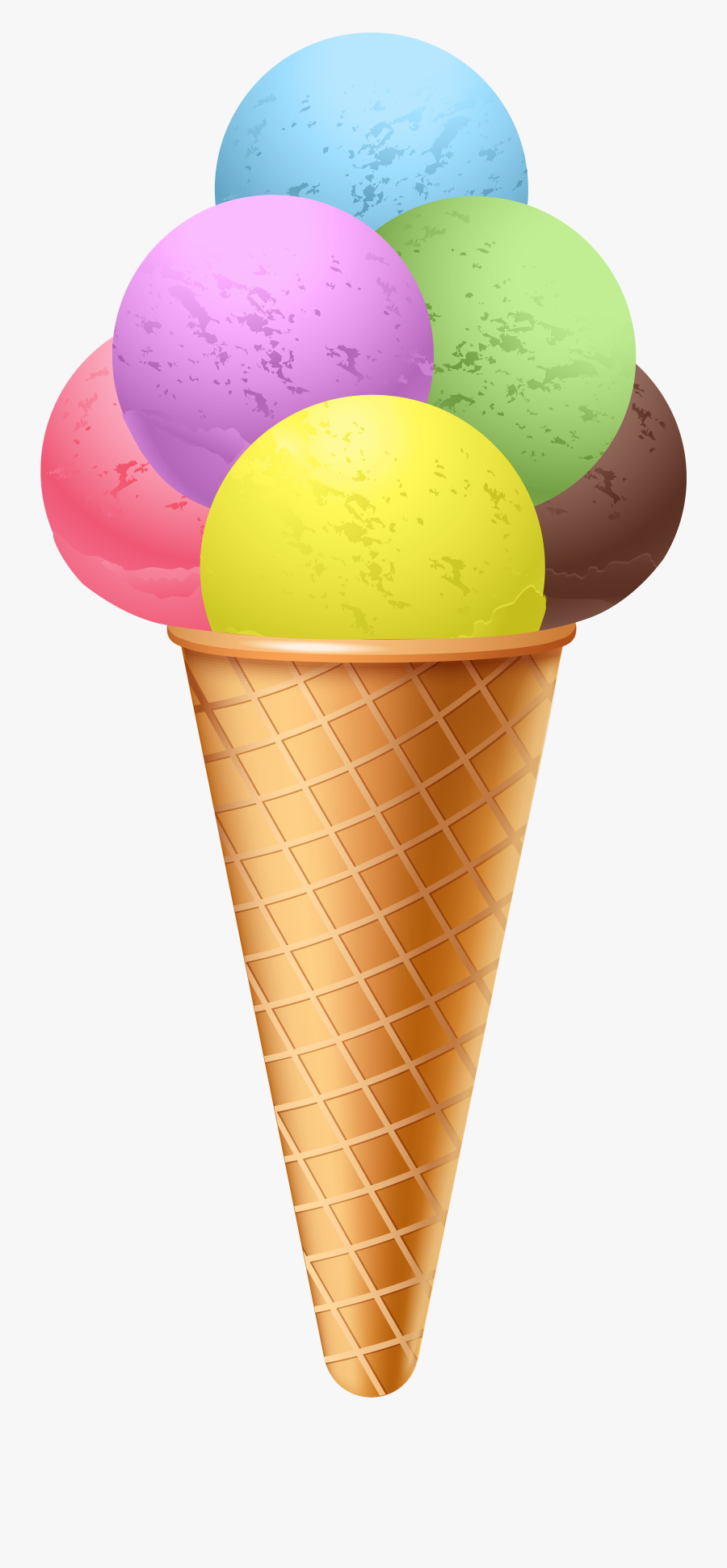 Cone Clipart Ice Drop - Ice Cream Png Clipart, Transparent Clipart