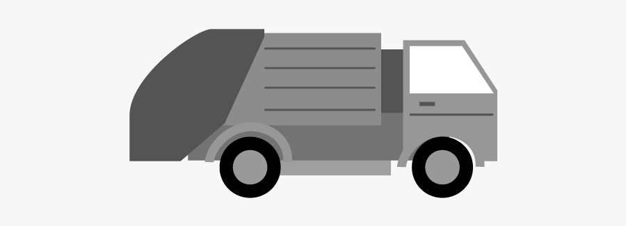 Transparent Trash Truck Clipart, Transparent Clipart
