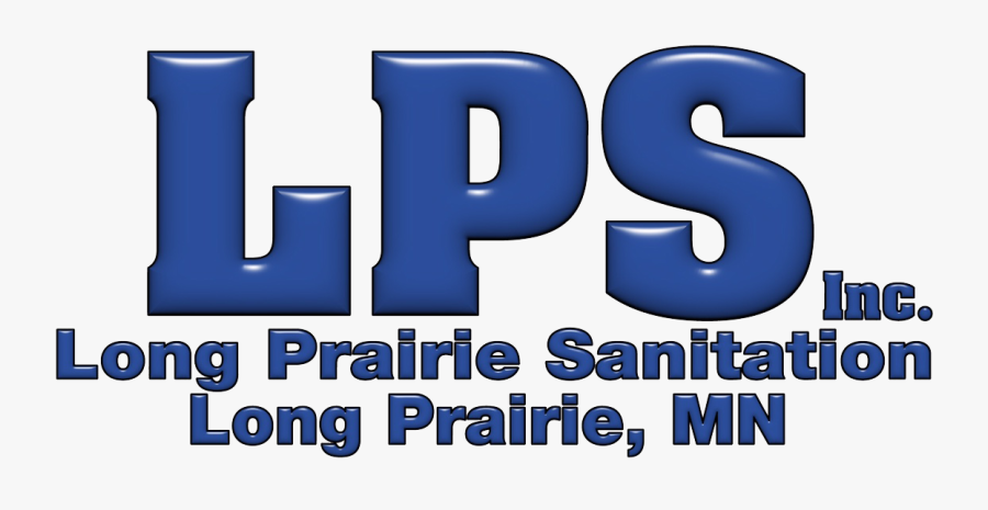 Lpsanitationlogowh - Long Prairie Sanitation, Transparent Clipart