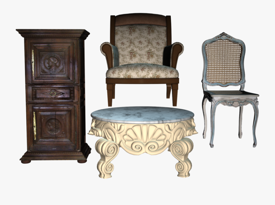 Furniture Free Png Image - Transparent Furniture Silhouette, Transparent Clipart