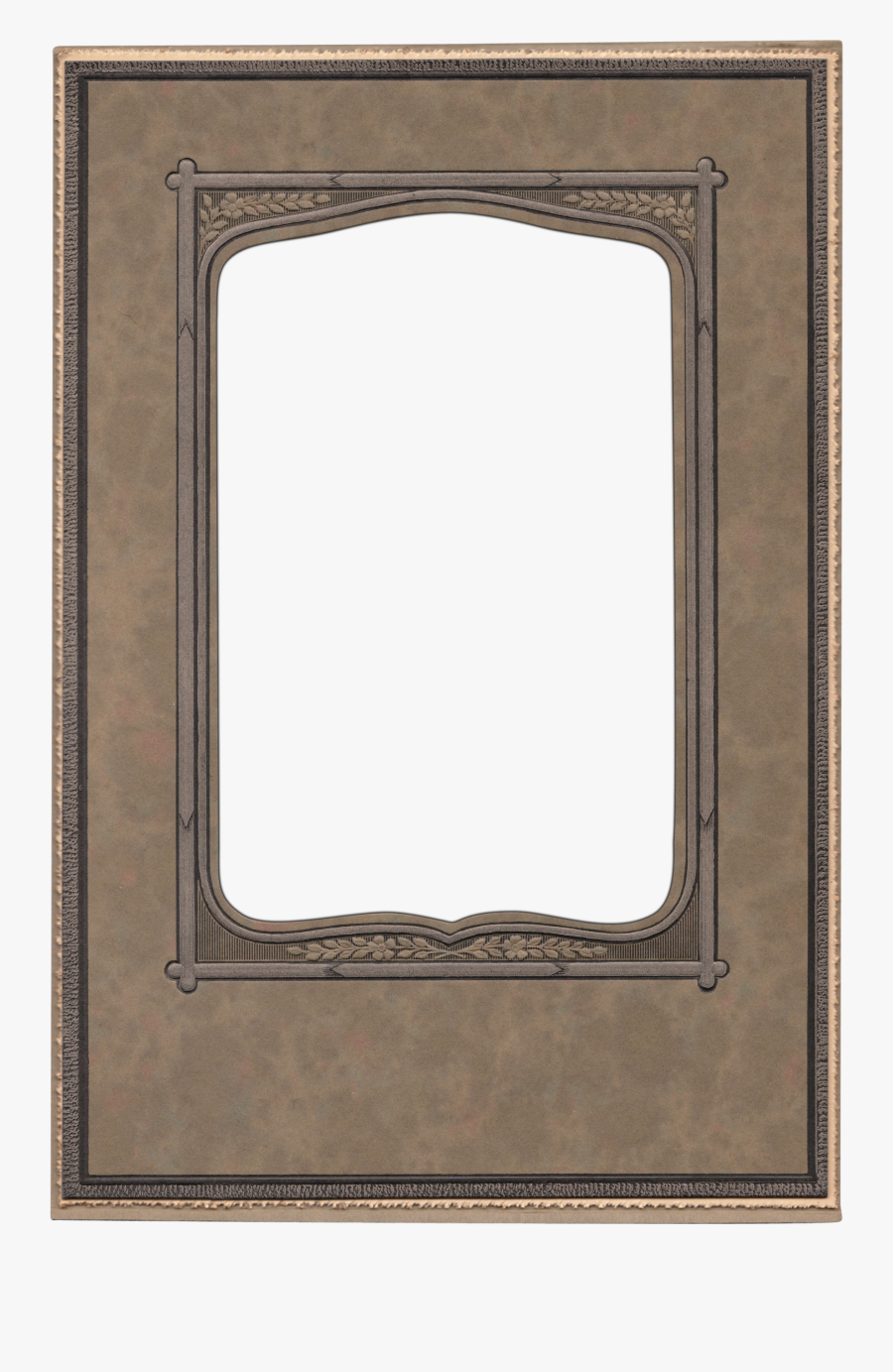 Picture Square, Pattern Frame Wood Inc - Mirror, Transparent Clipart
