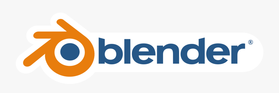Blender Logo Svg - Blender Software Logo, Transparent Clipart