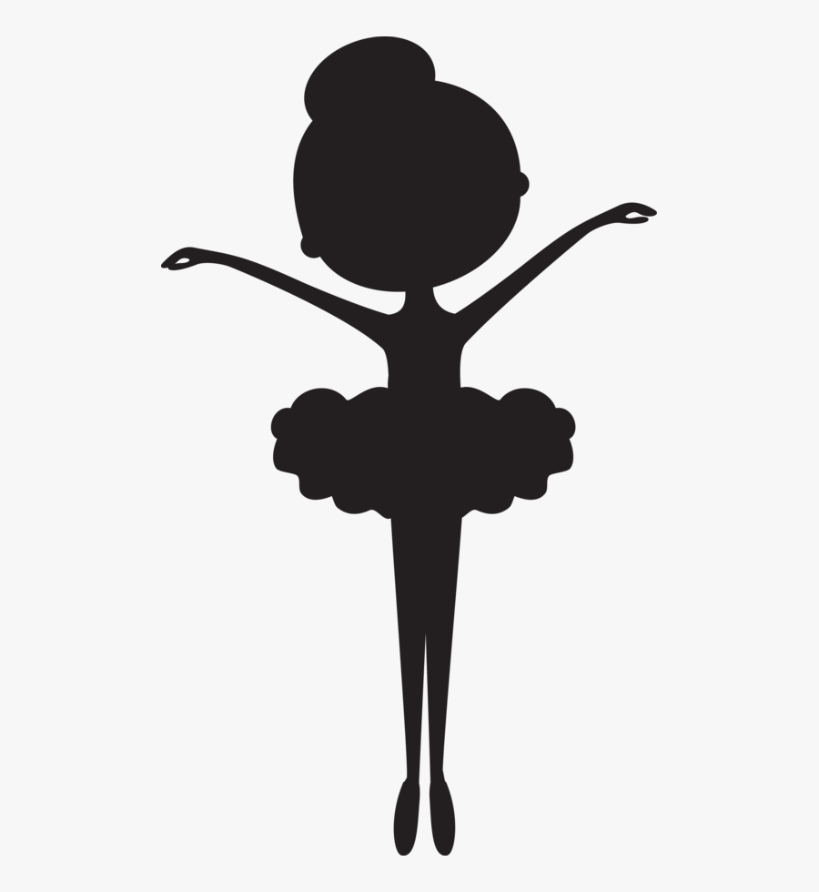 Baby Ballerina Silhouette Png Clipart , Png Download - Ballerina Silhouette Kind, Transparent Clipart