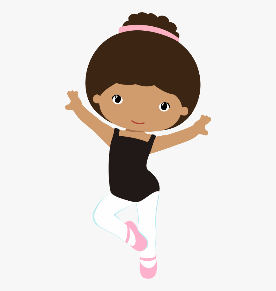 Bailarina Bal E Dan A Pinterest Clip Ⓒ - Desenho De Bailarina Morena, Transparent Clipart