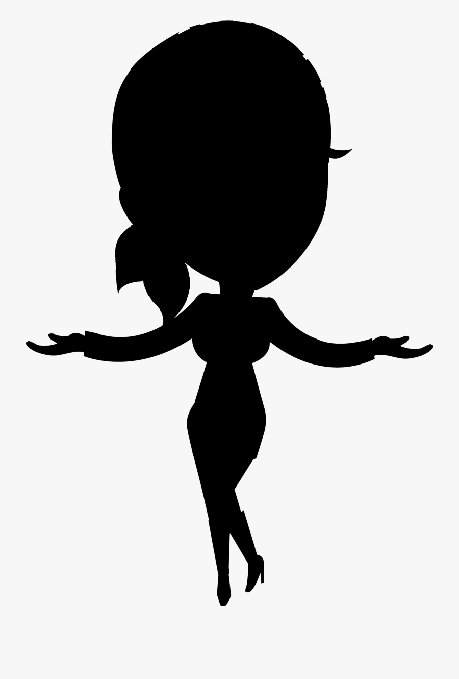 Silhouette Clip Art Ballet Dancer - Illustration, Transparent Clipart