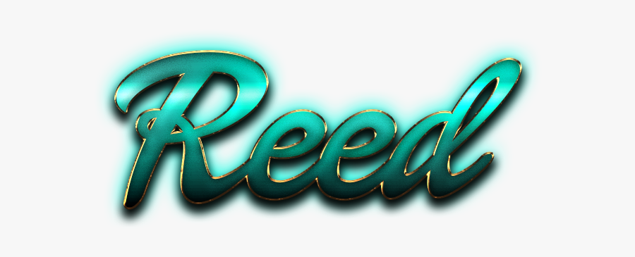 Reed Name Logo Png - Shoaib Name Png, Transparent Clipart