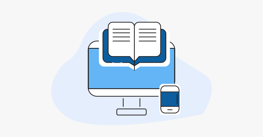 E-learning - Illustration, Transparent Clipart