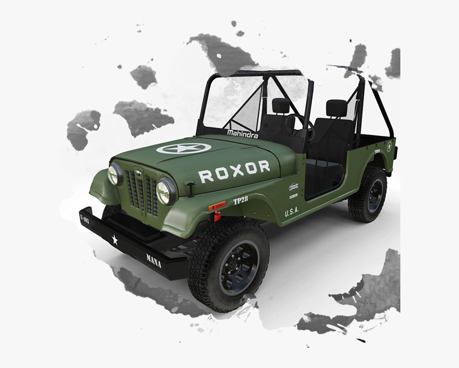 Mahindra Roxor, Transparent Clipart
