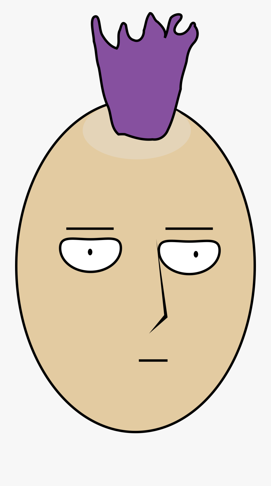 Purple Hair Man Clip Arts - Mohawk Clipart, Transparent Clipart