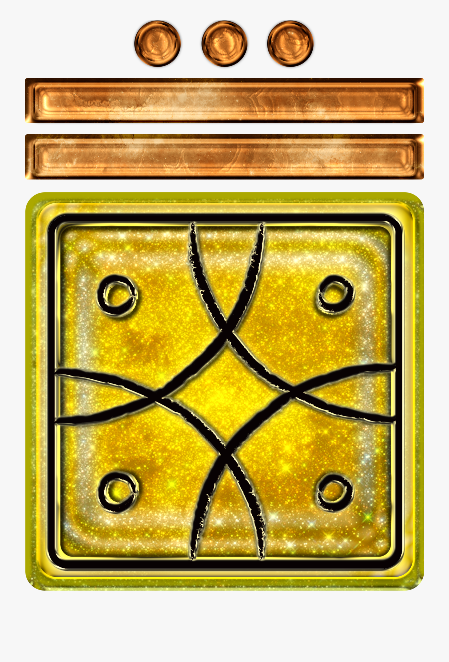 Yellow Cosmic Star, Transparent Clipart