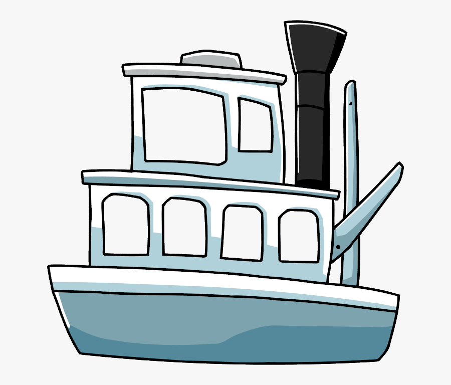Ship Clipart Steamship - Steamboat Clipart Png, Transparent Clipart