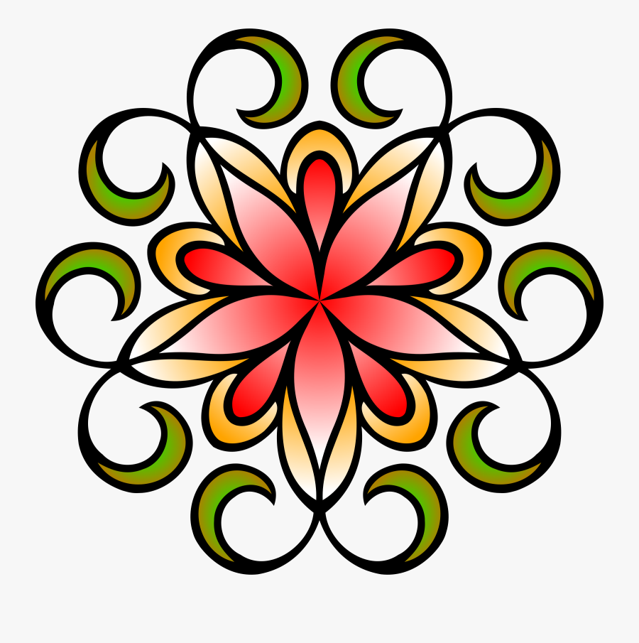Visual Arts,flora,leaf - Flower Designs Motive Drawing, Transparent Clipart