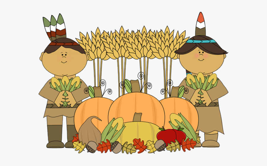 Native American Thanksgiving Clipart, Transparent Clipart