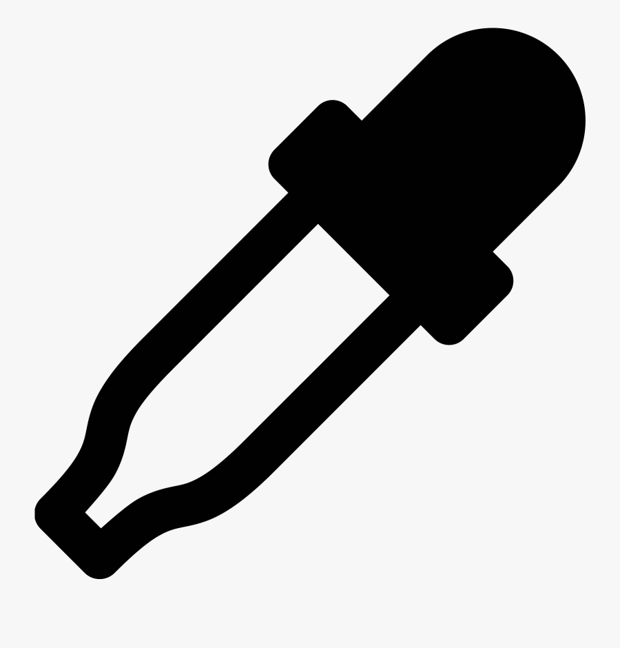 Color Dropper Icon - Color Picker Png Icon, Transparent Clipart