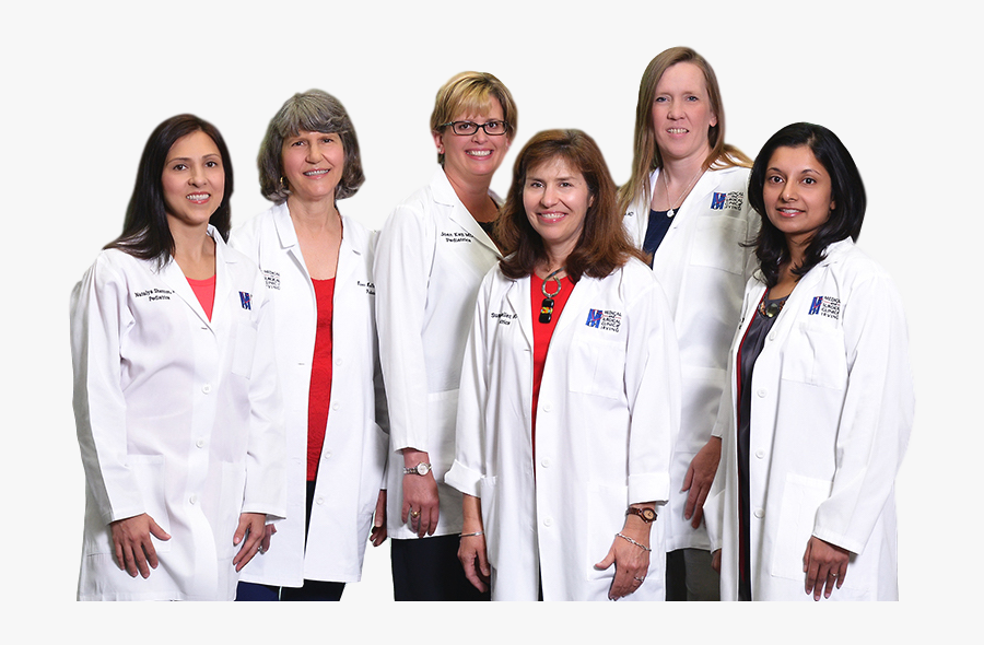 Pediatric Providers Group Photo - Pediatrician Group, Transparent Clipart
