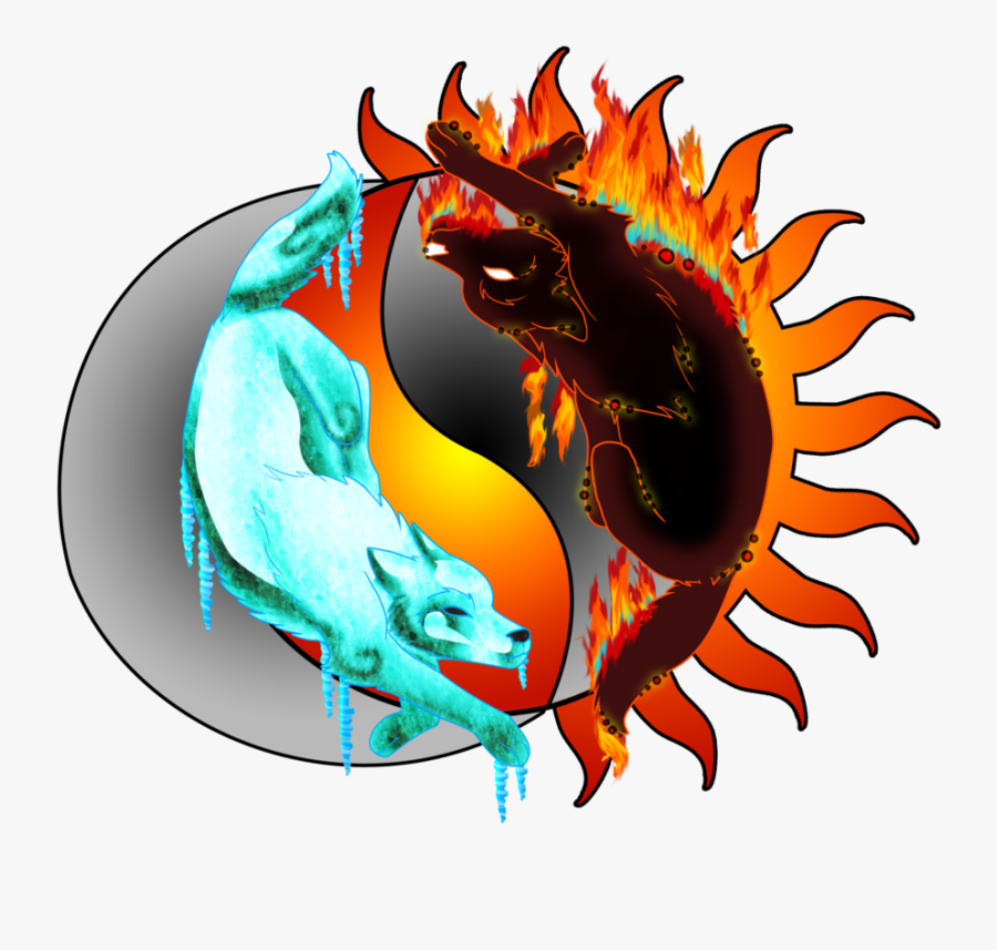 Collection Of Yin - Ice And Fire Wolves, Transparent Clipart