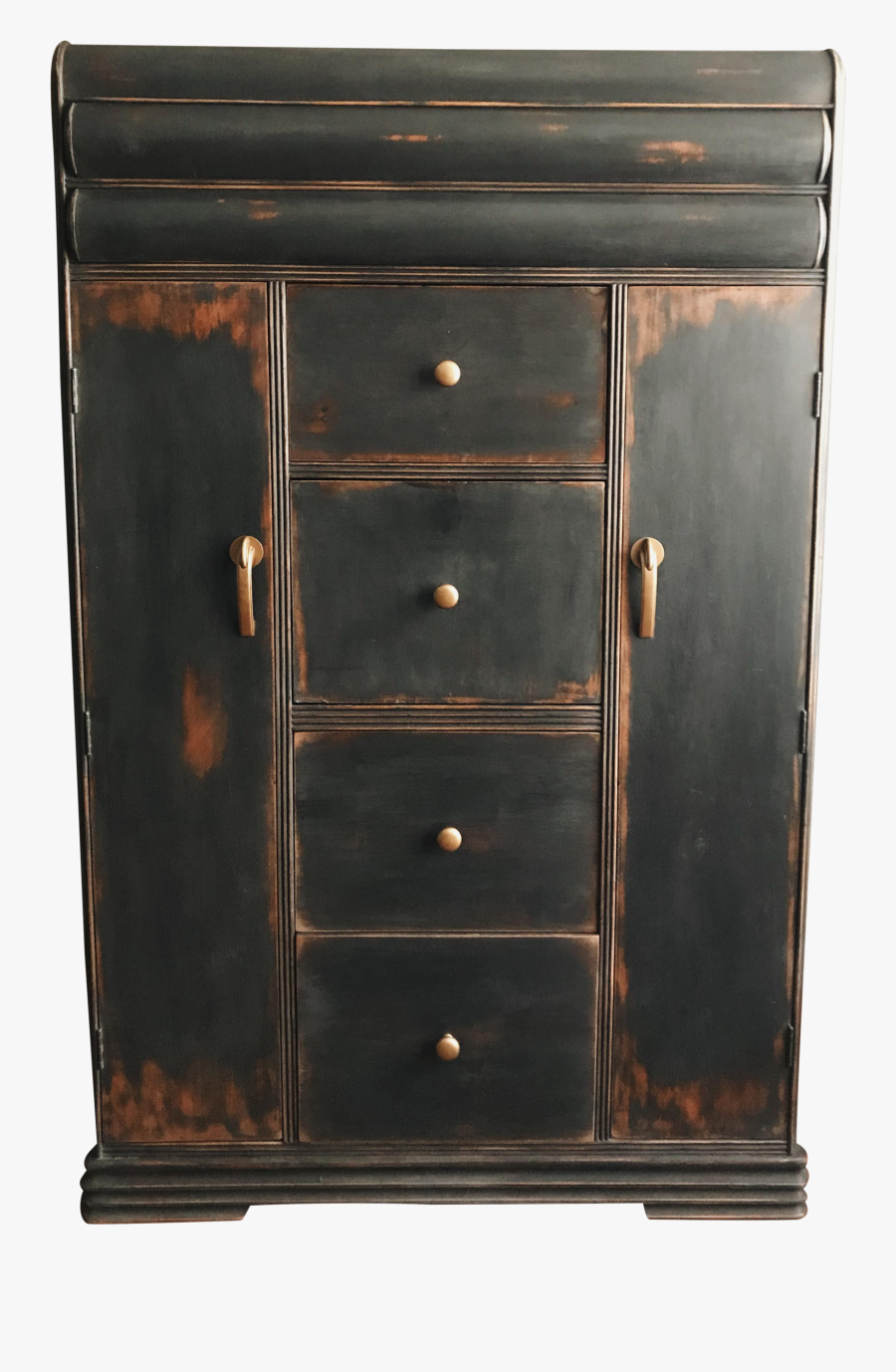 Clip Art Rustic Art - Drawer, Transparent Clipart