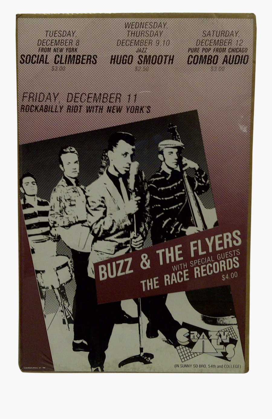 Clip Art Concert Flyers - Retro Style, Transparent Clipart