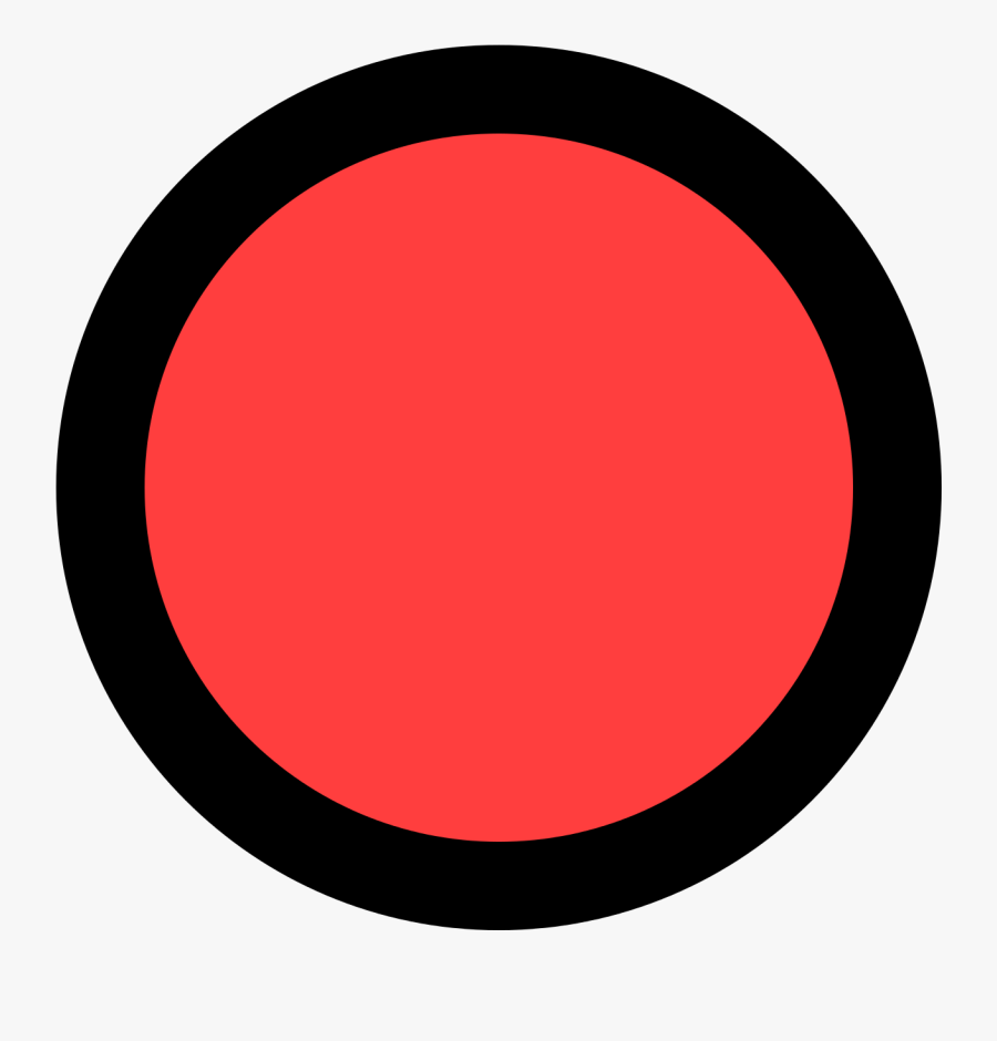 Red Dot Clip Art - Red Dot Png Icon, Transparent Clipart