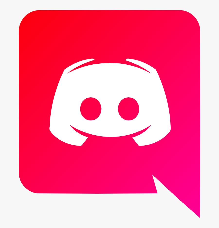 Red Circle On Discord Icon - Logo Discord, Transparent Clipart