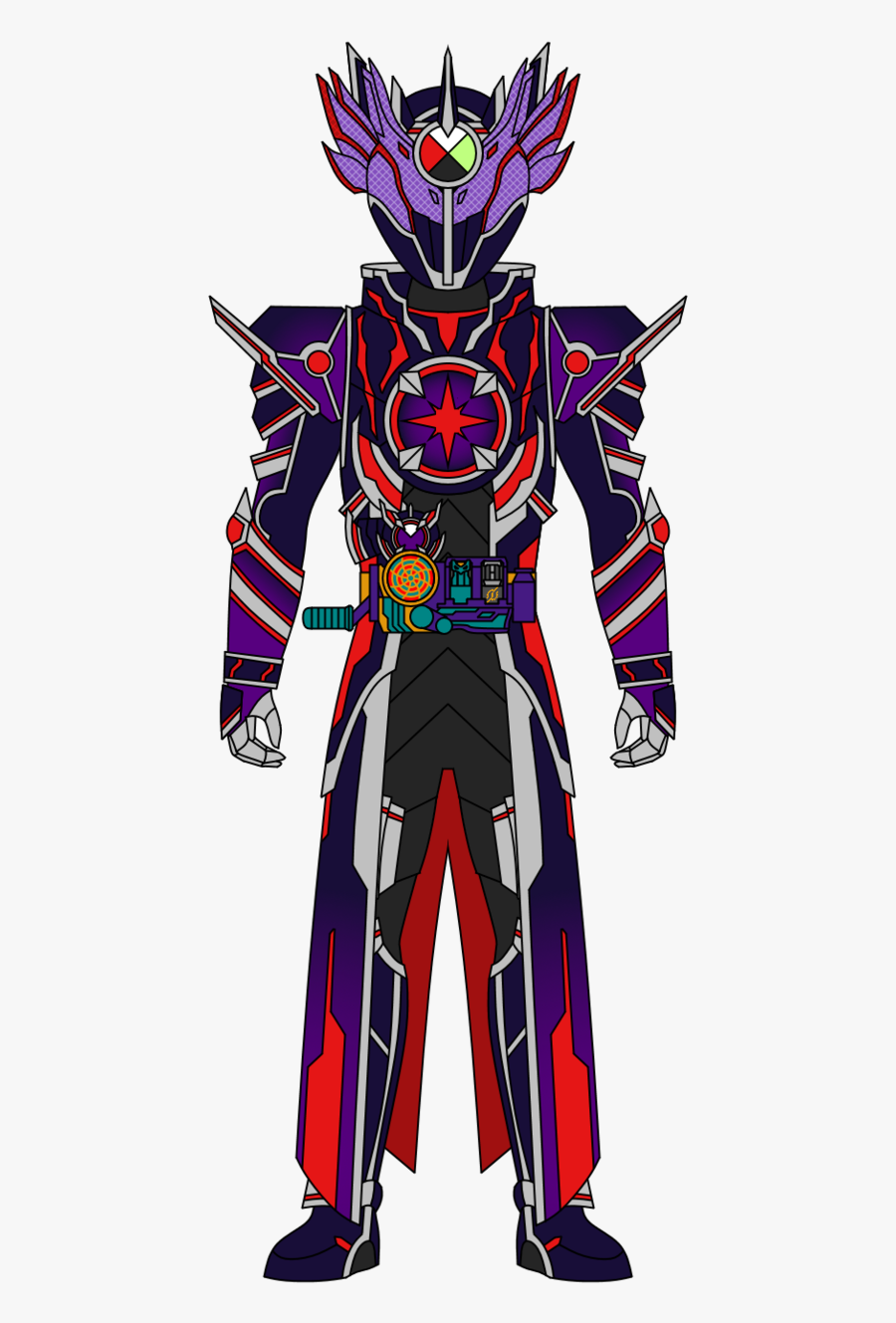 Apocalyptic Clipart Pale Rider - Post Apoptlyptic Kamen Rider Oc, Transparent Clipart