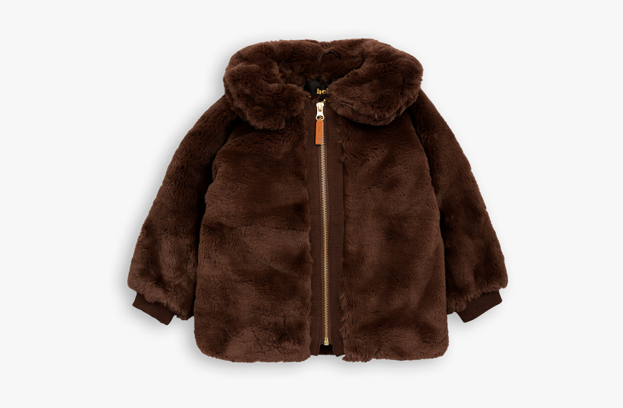 Fur Coat Png Photos - Baby Mini Rodini Fur Jacket, Transparent Clipart
