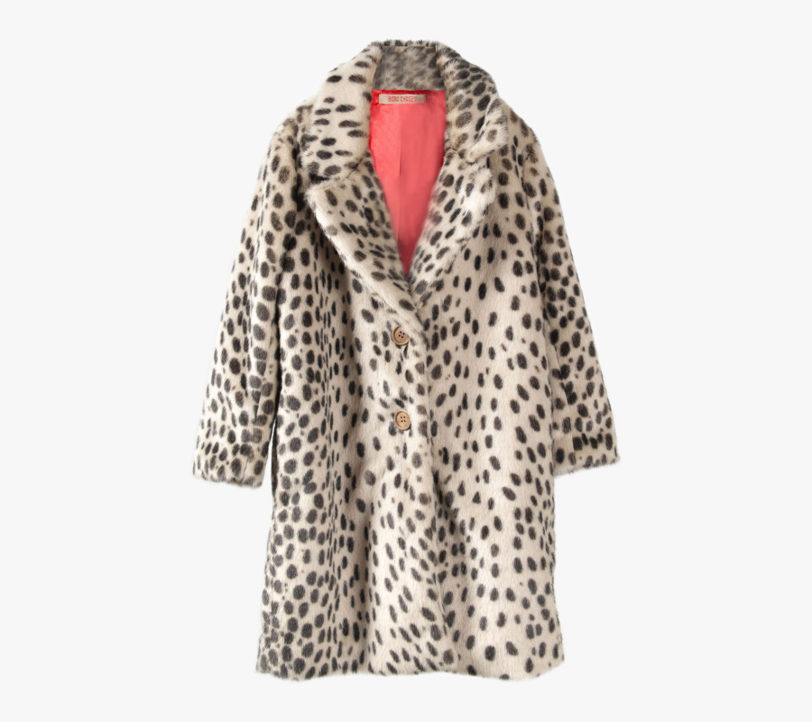 Download Fur Coat Png Pic For Designing Projects - Faux Fur Coat Dalmatian, Transparent Clipart