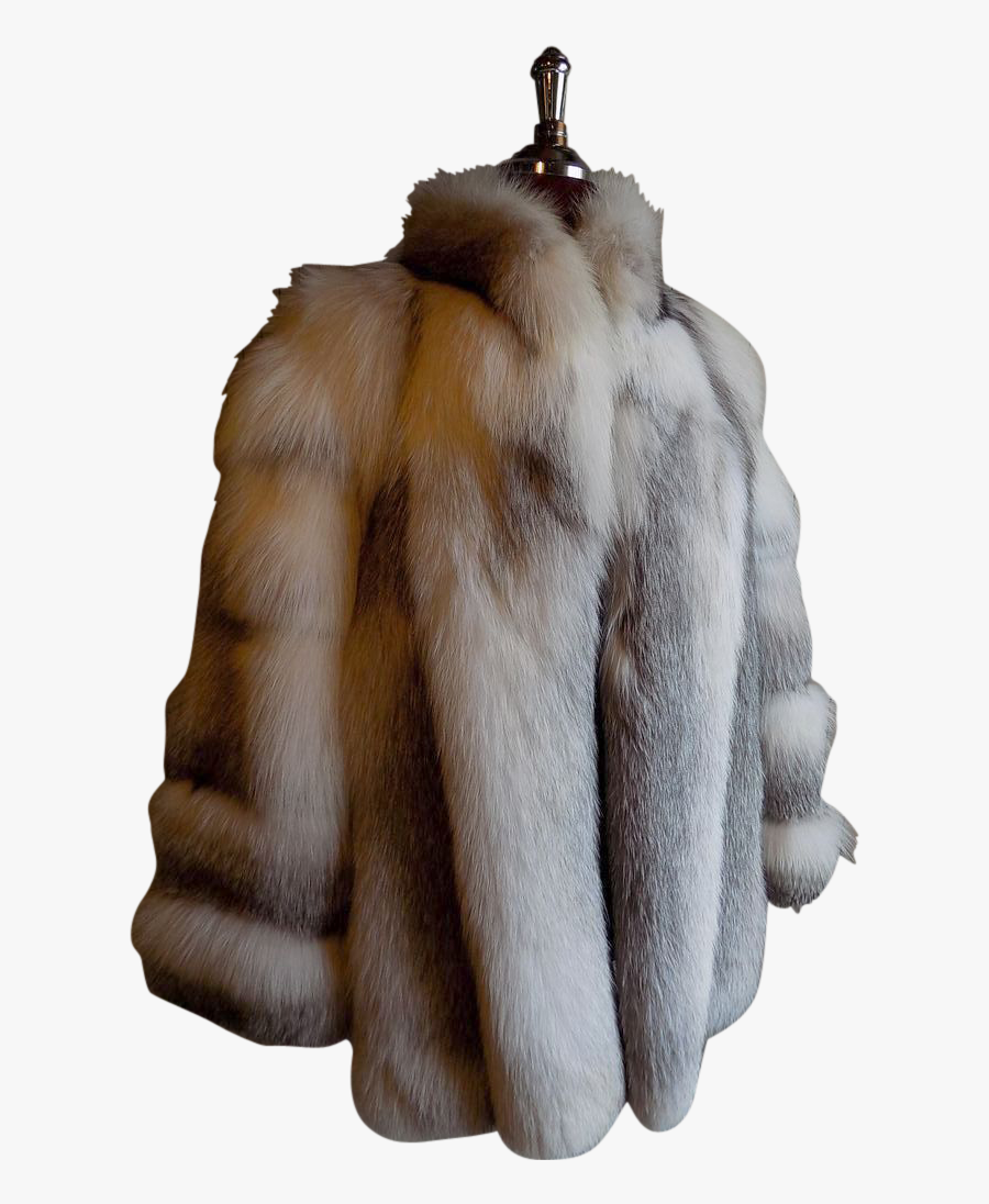 Fur Coat White Png Image - Transparent Background Fur Coat Png, Transparent Clipart