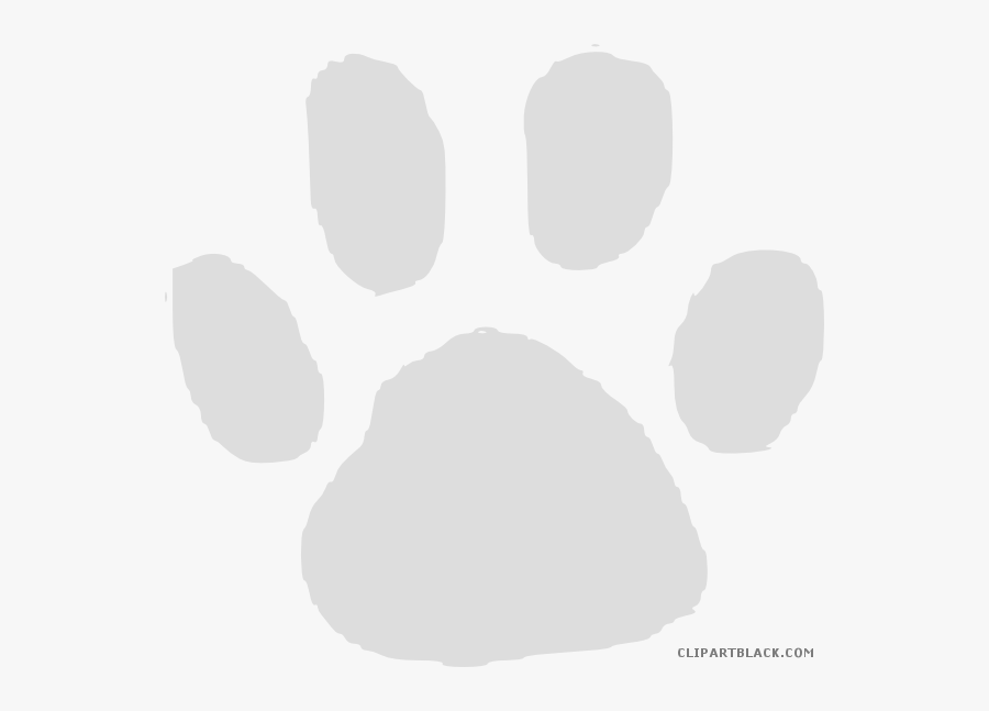 Clipartblack Com Animal Free - Gray Paw Clip Art, Transparent Clipart