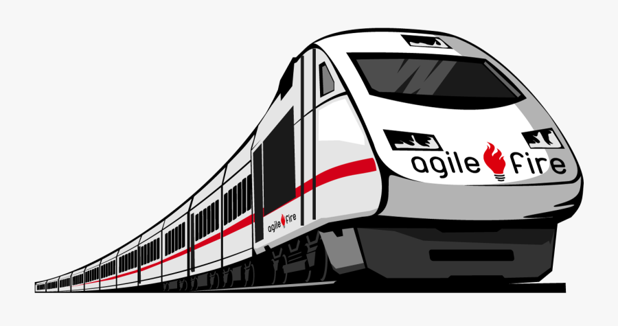 Transparent Train Agile Release - Comboio Clipart, Transparent Clipart