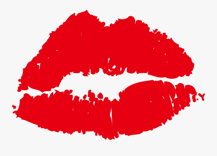 Transparent Zipped Lips Clipart - Lips Kiss Graphic, Transparent Clipart