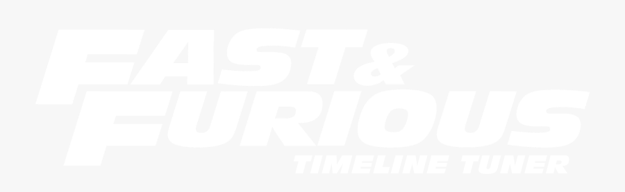 Clip Art Timeline Tuner - Fast & Furious Logo Png, Transparent Clipart