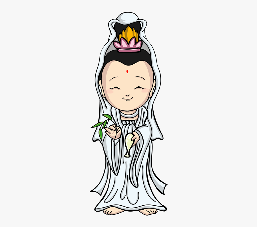 Buddhist Drawing Cute, Picture - Buddha Cartoon Hd Png, Transparent Clipart