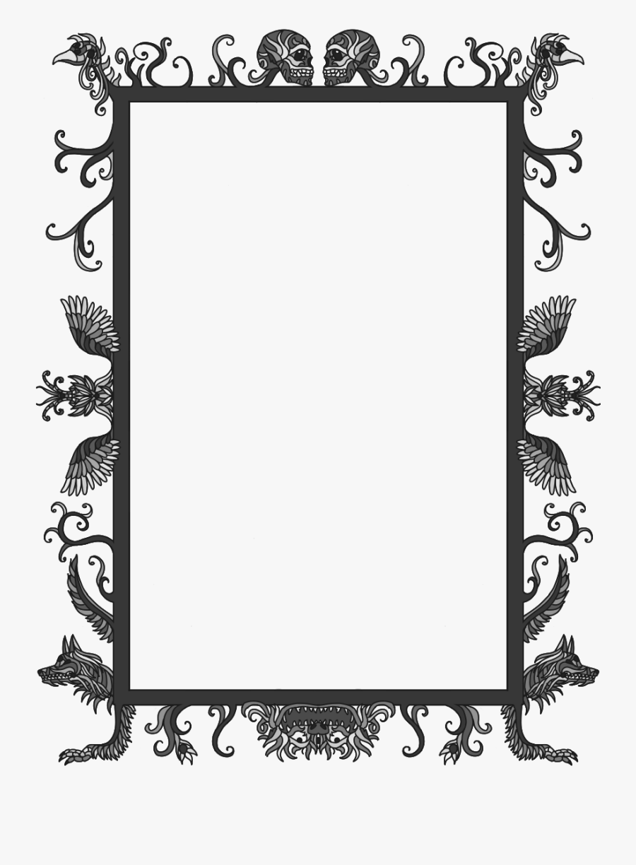 Horror Frame Png - Horror Frame Transparent, Transparent Clipart
