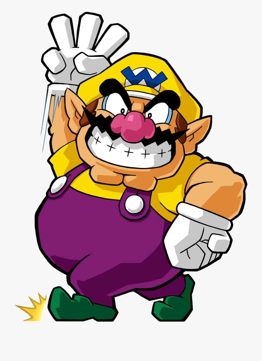 Image Wario Artwork Land - Wario Land Shake It Png, Transparent Clipart