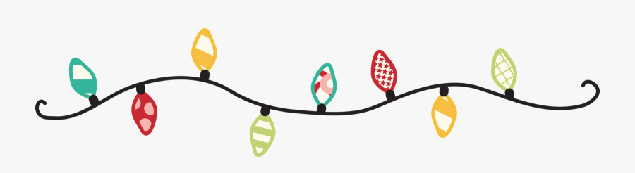 Holiday December Clipart Free Best Transparent Png - Christmas Lights Banner Clipart, Transparent Clipart