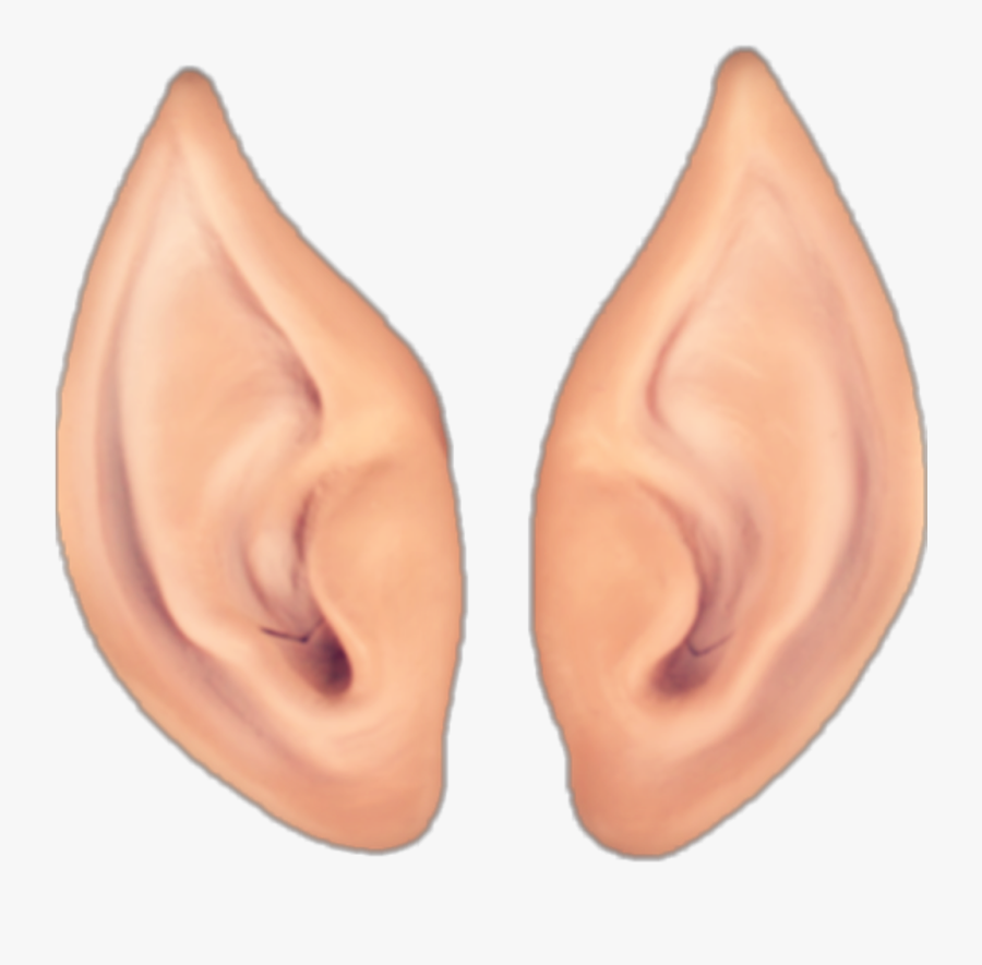 Elf Ear Clipart, Transparent Clipart