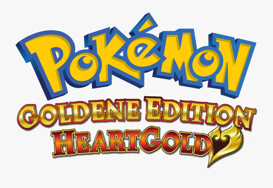 Logo Pokemon Goldene Edition Heartgold Png - Logo Pokemon Heart Gold, Transparent Clipart