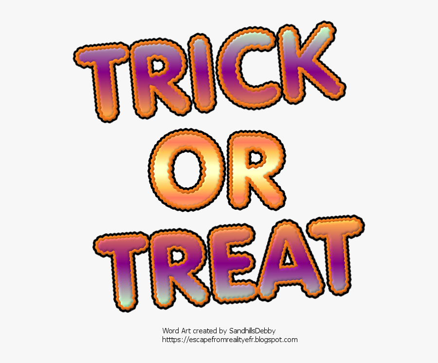 To Save, Click To Open Full Size, Then Right Click - Free Halloween Word Art Psp, Transparent Clipart