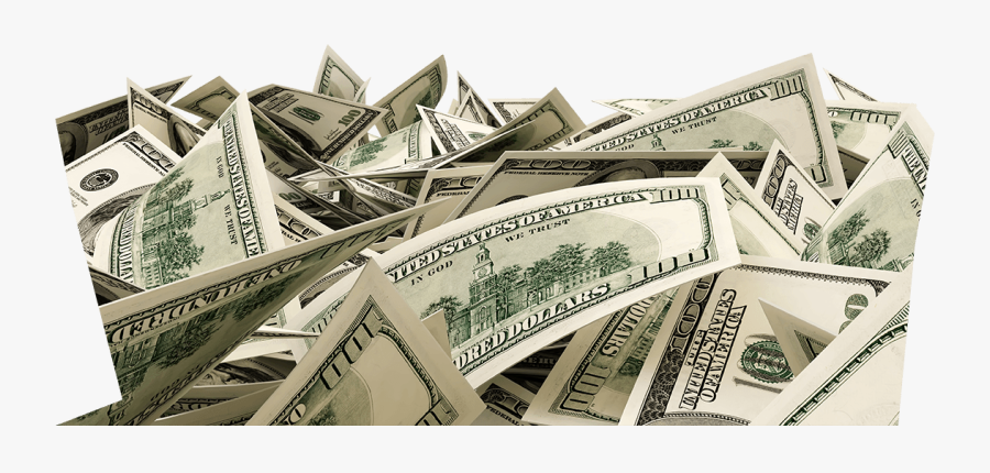 Transparent Piles Of Money Png - $50 000 Cash, Transparent Clipart