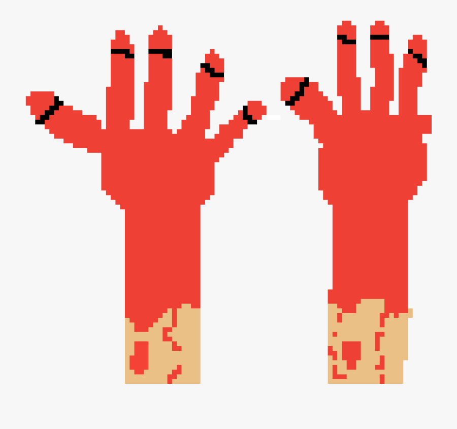 Transparent Bloody Hands Png, Transparent Clipart