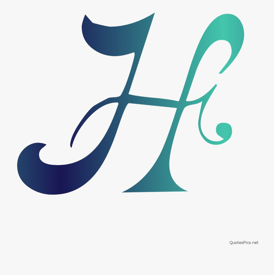 H Letter Png File Download Free - H In Stylish Fonts, Transparent Clipart