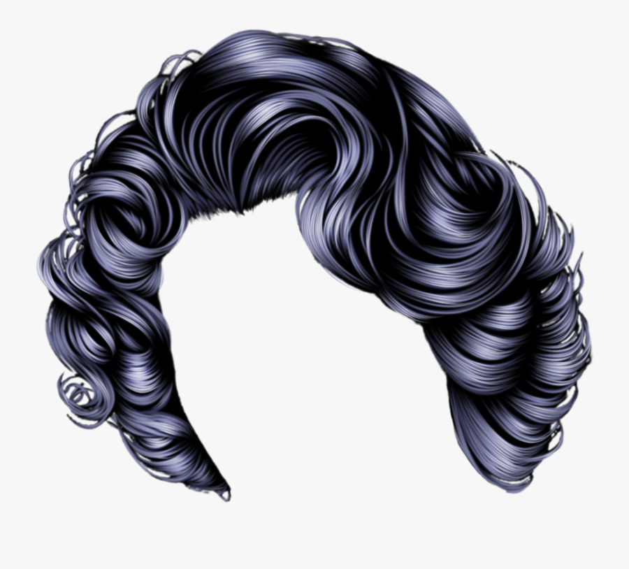 Hair Curls Transparent Background Png - Short Curly Hair Png, Transparent Clipart